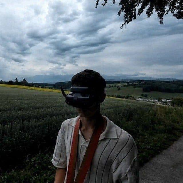Artur D., drone pilot in Switzerland