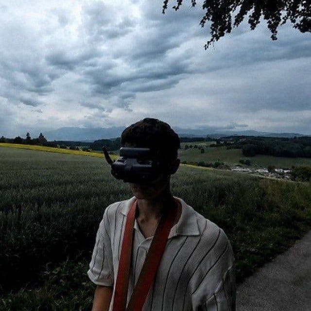 Artur D., drone pilot in Bern